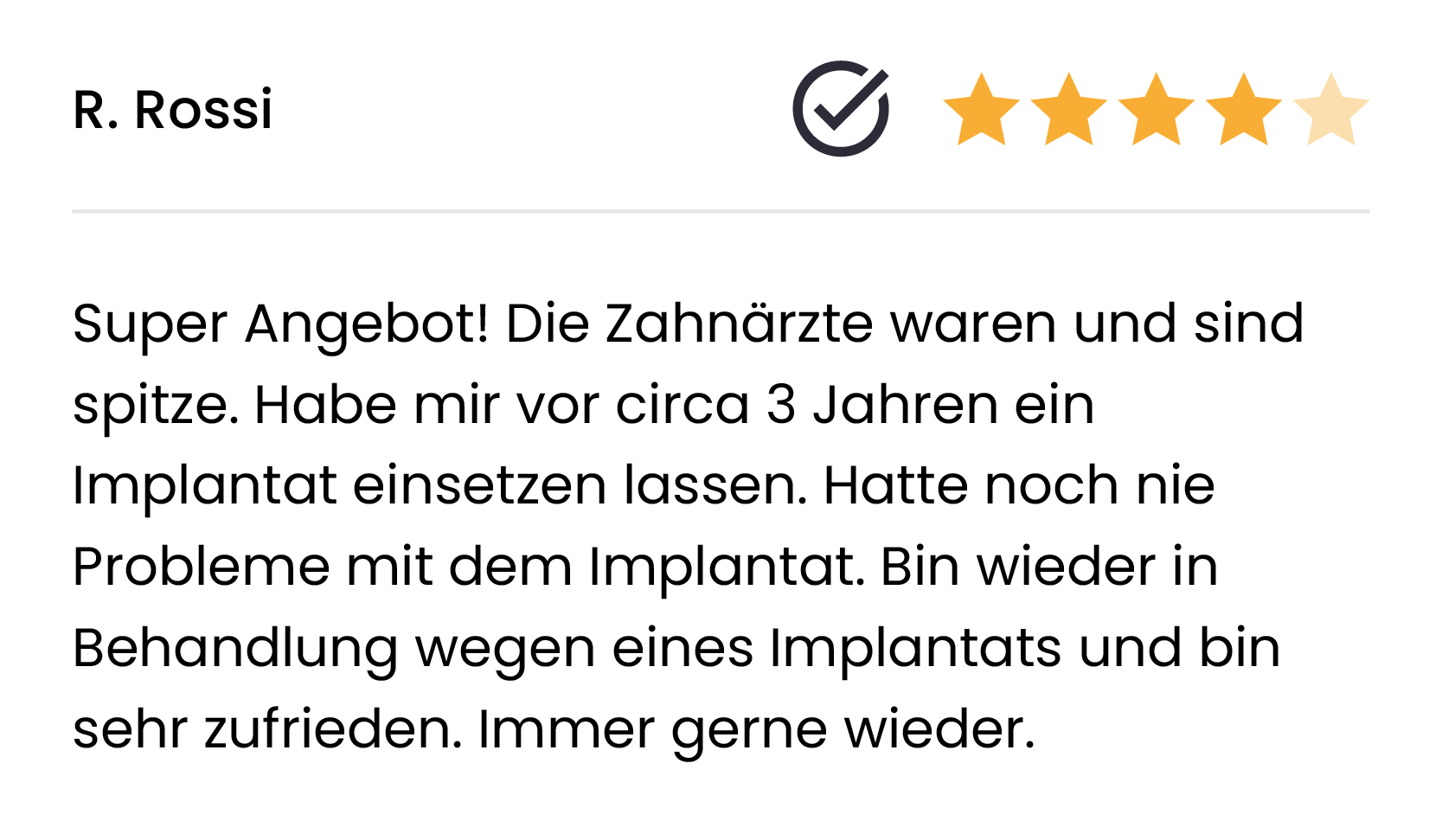 Zahnarzt Referenz Ittigen 5