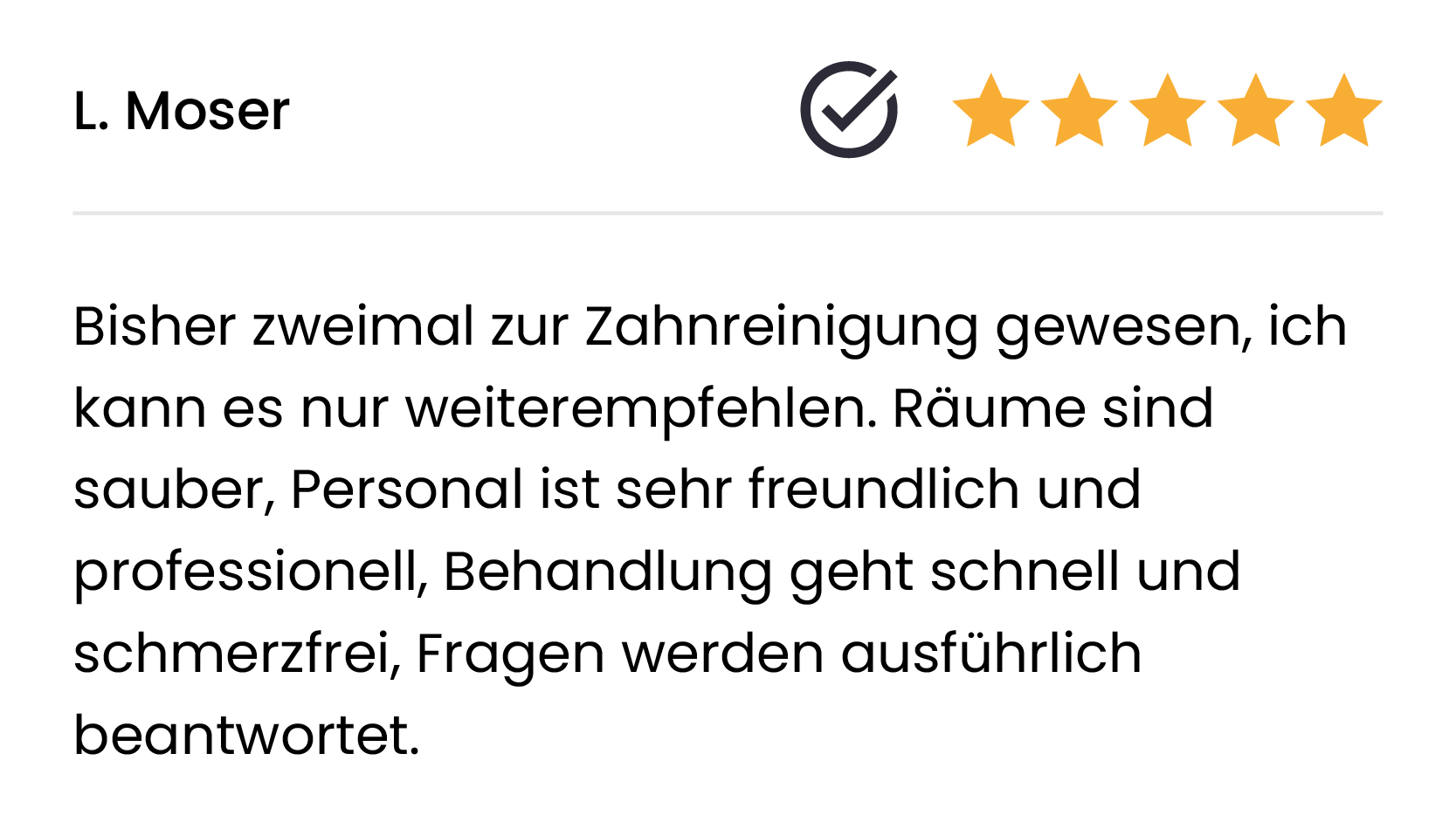 Zahnarzt Referenz Ittigen 6